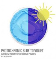 Photochromic Blue to Violet UV Pigment