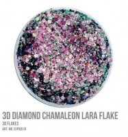 3D Diamond Chamaleon Lara Flake