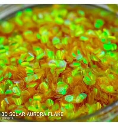 3D Solar Aurora Flake