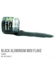 Black Aluminium Midi Flake 25g