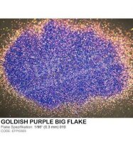 Goldish Purple Holo Big Flake 25g