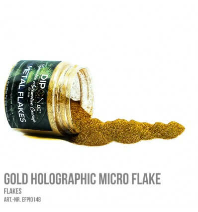 Gold Holographic Micro Flake 25g