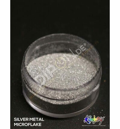 Silver Metal Micro Flake 25g