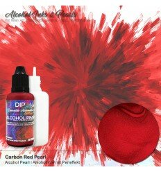 CARBON RED ALCOHOL PEARL INK