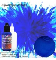 DEEP SEA BLUE ALCOHOL PEARL INK