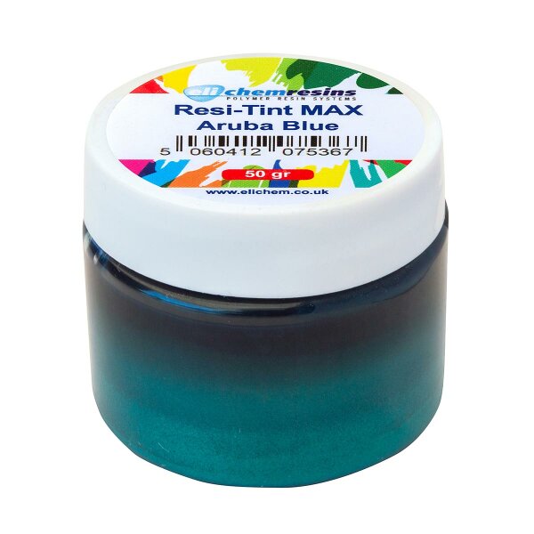resi-TINT MAX Pearleffekt Pigmentpaste Aruba Blue, 50g