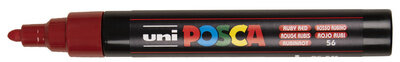 Posca Pigmentmarker einzeln 1,8 - 2,5mm ( PC5M ) weinrot