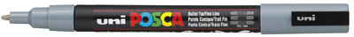 Posca Pigmentmarker einzeln 0,9 - 1,3mm ( PC3M ) grau