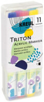 KREUL Acrylmarker TRITON Acrylic Marker, edge Powerpack