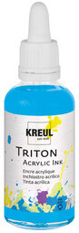 KREUL Acryltinte TRITON Acrylic Ink, tï¿½rkisblau, 50 ml