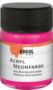 KREUL Acryl-Neonfarbe im Glas, neonorange, 50 ml