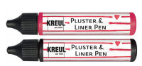 KREUL Pluster & Liner Pen, 29 ml, maigrn
