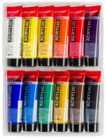 ROYAL TALENS Acrylfarbe AMSTERDAM Introset II, 12 x 20 ml