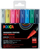 POSCA Pigmentmarker PC-1MC, 8er Etui