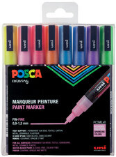 POSCA Pigmentmarker PC-3ML Glitter, 8er Box