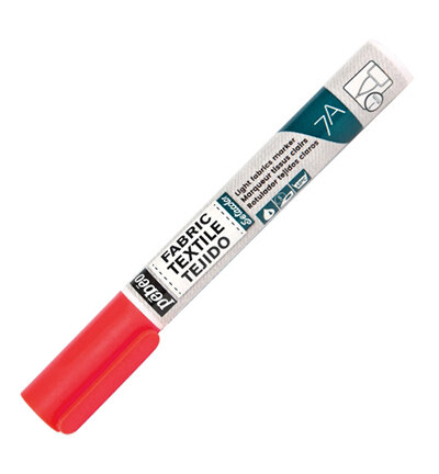 7A Light Fabric Marker - Red