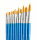 Artist Brush Set (6x flat, 6x round)