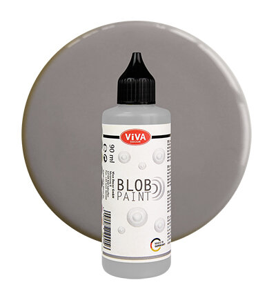 Blob Paint, Grau