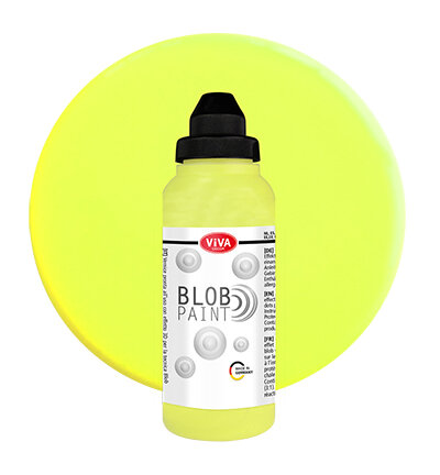 Blob Paint, Neon Gelb