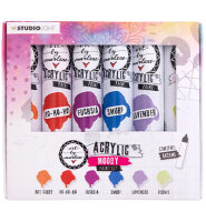 ABM Arcylic Paint, Moody Paintset Essentials nr.102