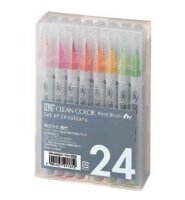 Clean Color Real Brush - 24-tlg. Set