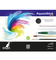 Aquarellblock Kï¿½nguru 32x24cm 300...