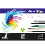 Aquarellblock Kï¿½nguru 24x17cm 300...