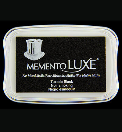 Memento Luxe Stempelkissen-Smoking Schwarz