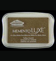 Memento Luxe Inkpad-Toffee Crunch