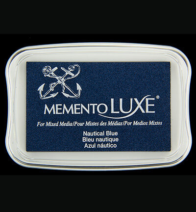 Memento Luxe Stempelkissen-Nautical Blue