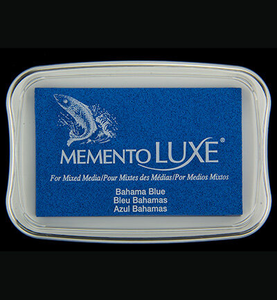 Memento Luxe Stempelkissen-Bahama Blau