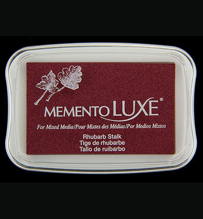 Memento Luxe Stempelkissen-Rhabarberstï¿½ngel