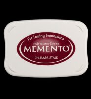 Memento Inkpad Rhabarberstï¿½ngel