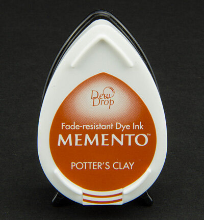 Memento DewDrop InkPad-Potters Clay