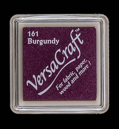 VersaCraft Kleines Stempelkissen-Burgund