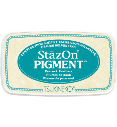 Stazon Pigmenttinte Pfauenfedern