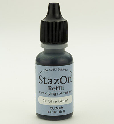 StazOn Inker Refill-Olivgrï¿½n