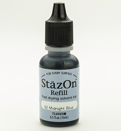 StazOn Inker Refill-Midnight Blue