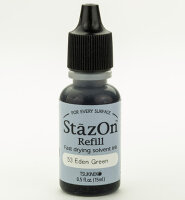 StazOn Inker Refill-Eden Green