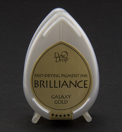 Brillanter Tautropfen - Galaxy Gold