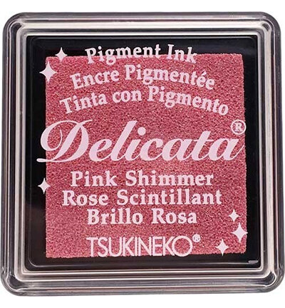 Delicata Pink Shimmer Kleines Stempelkissen