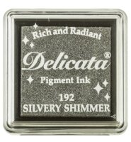 Delicata Silvery Shimmer Kleines Stempelkissen