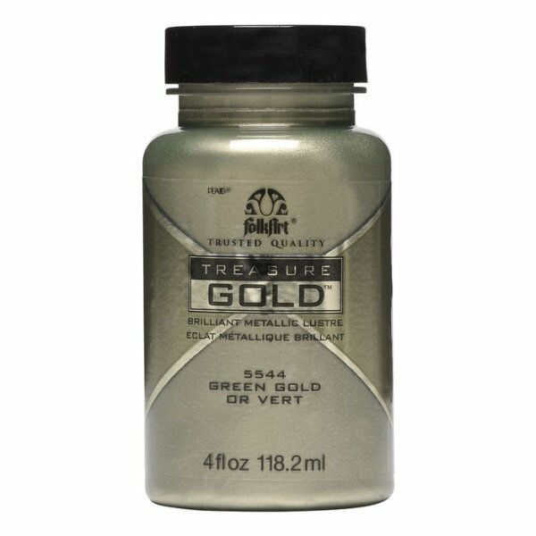 FolkArt Treasure Gold - Green Gold 118ml