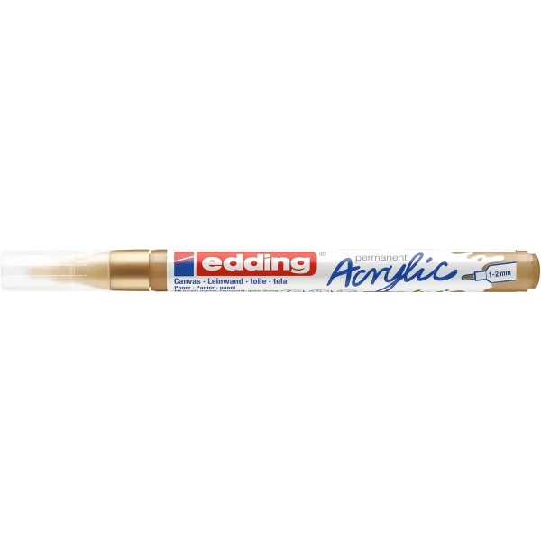 Edding Acrylic Gold medium