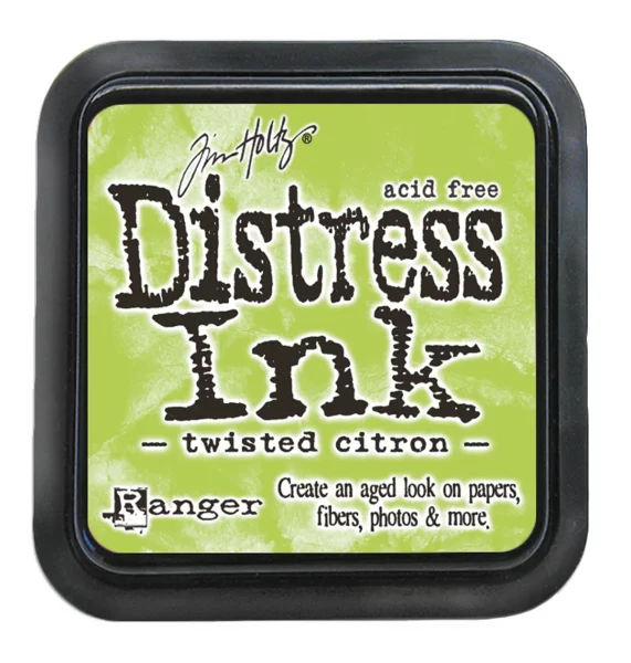 Ranger Distress ink pad Twisted citron