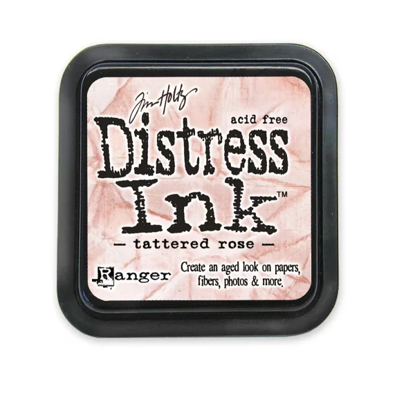 Ranger Distress ink pad Tattered rose