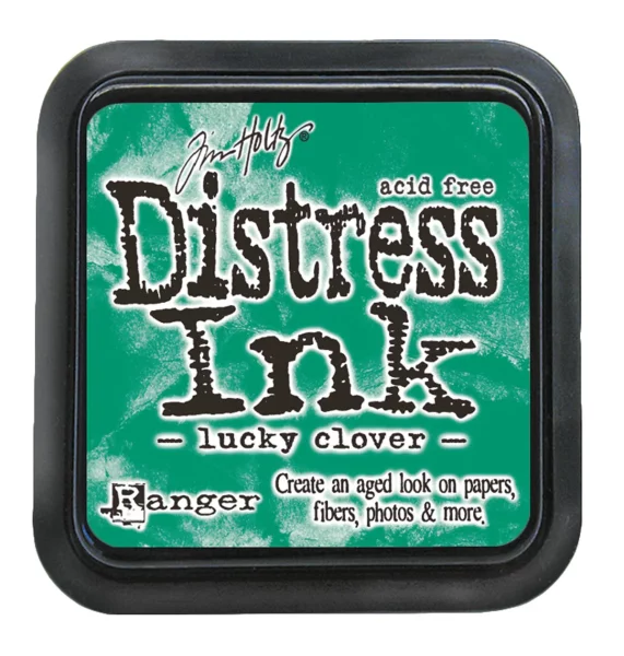 Ranger Distress ink pad Lucky clover