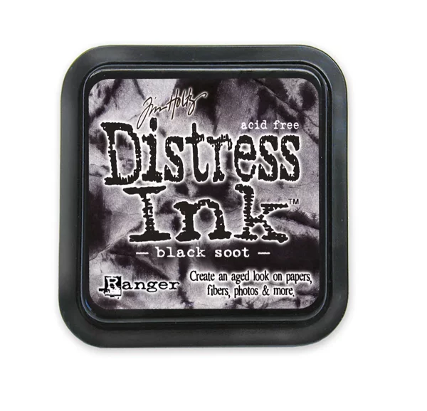 Ranger Distress ink pad Black soot