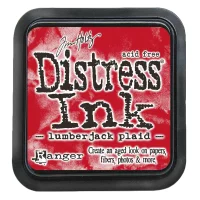 Ranger Distress ink pad Lumberjack Plaid