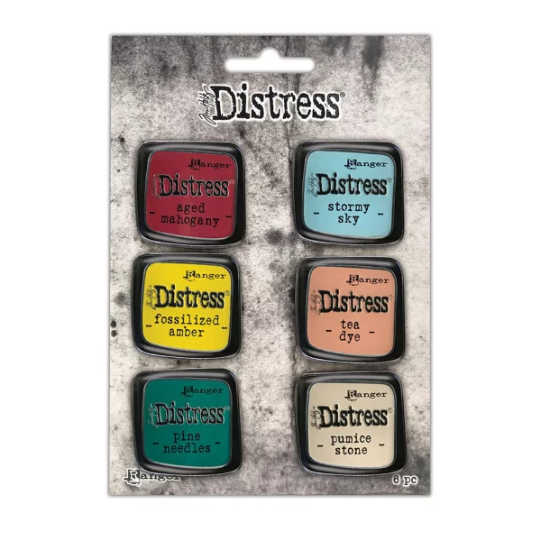 Ranger Distress ink pad Pin set 10